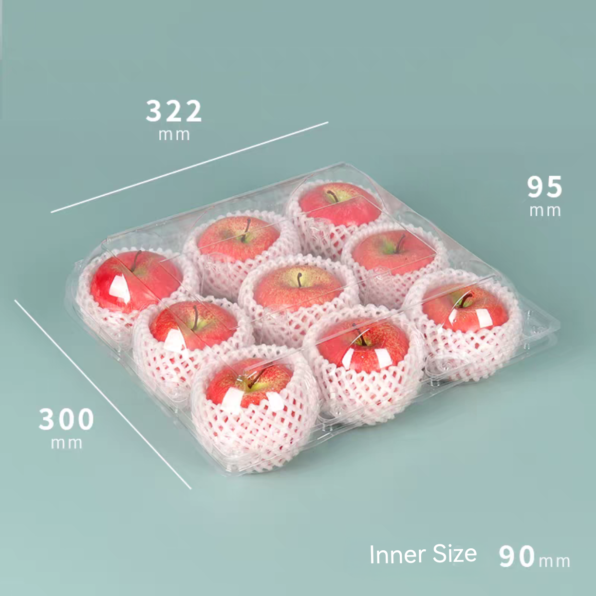 Bo&icirc;tes de fruits sous blister id&eacute;ales pour l'affichage et la vente au d&eacute;tail dans les supermarch&eacute;s